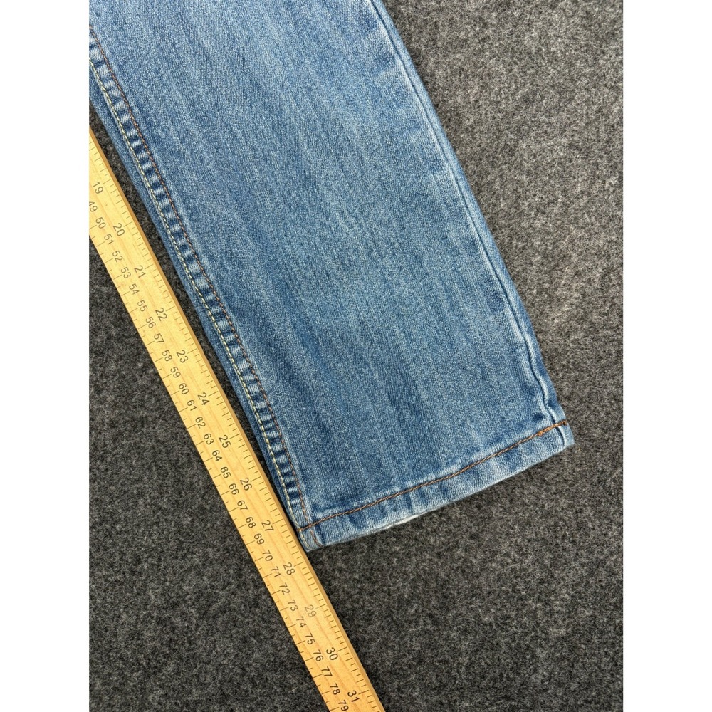 Y2K Anchor Blue Jasmine Skinny Jeans Womens 0S Light Wash Distressed Low Rise - Picture 7 of 12